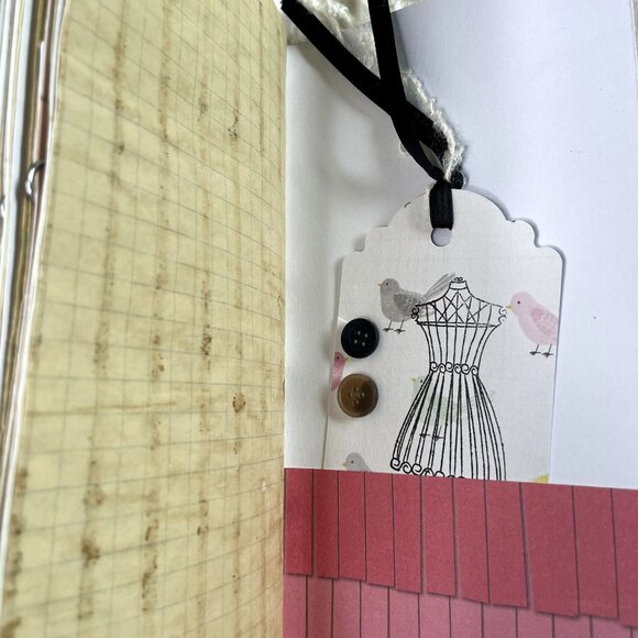 Travelers Notebook Inserts Decorative Refills Junk Journal Book with Ephemera u - Picture 10 of 10